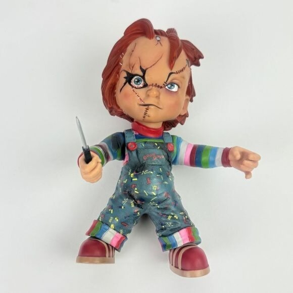 Chucky Good Guys Doll With Knife Horror Halloween Toy Collectible Action Figure - Picture 5 of 9